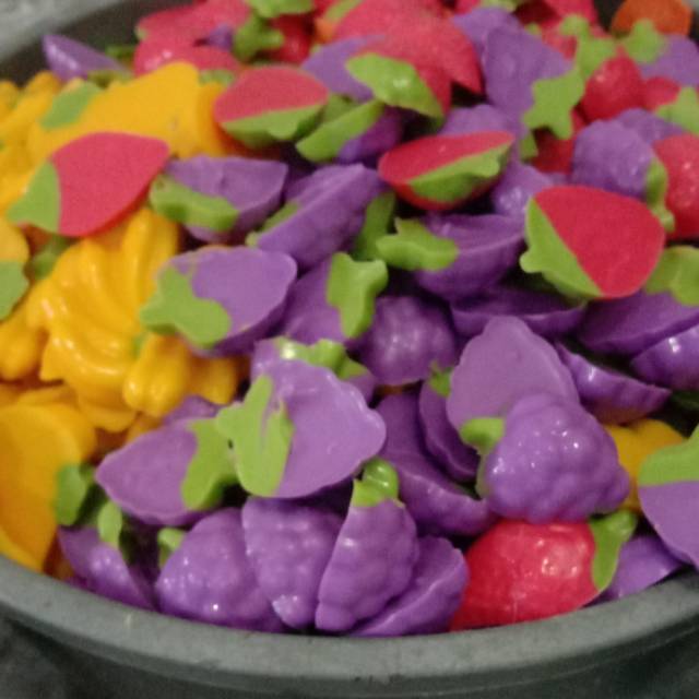 

Coklat buah 100 gr isi 14 mix