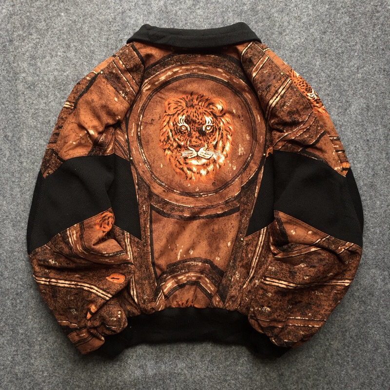 LA MODA GOJI FACE TIGER JAPAN VINTAGE JACKET *RARE