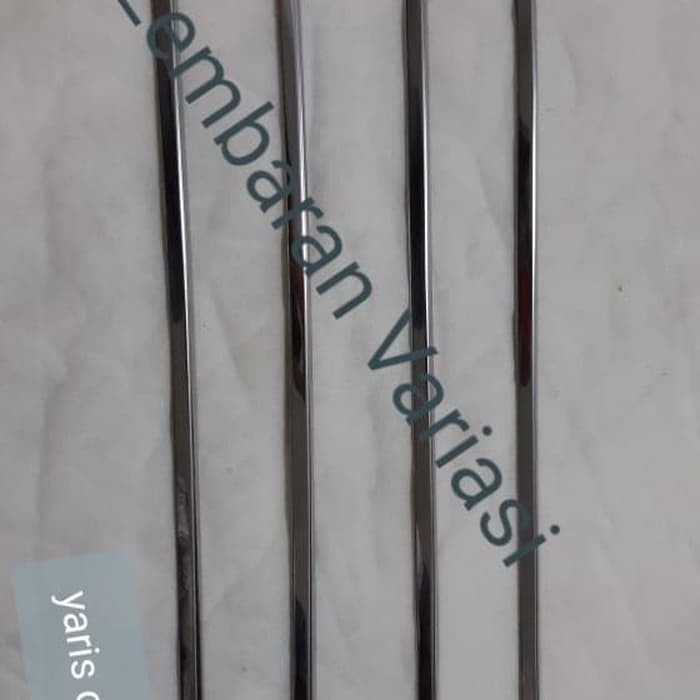 LIST KACA SAMPING MOBIL YARIS OLD CHROME- AKSESORIS EKSTERIOR MOBIL