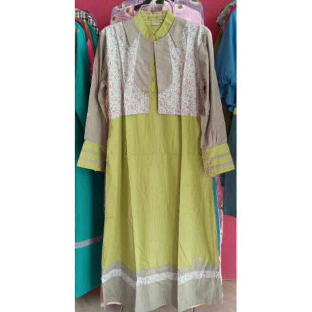 PROMO gamis "folia" ukuran L