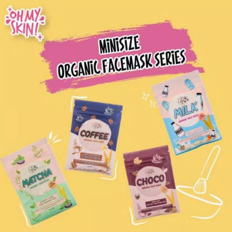 [BPOM✓] MASKER ORGANIK OH MY SKIN 25gr