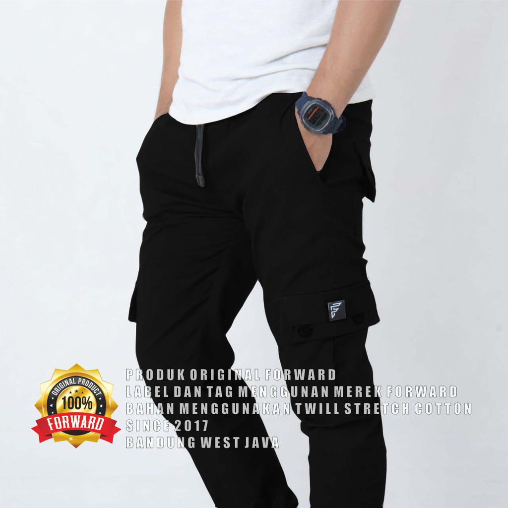 Celana Joger Jogger Cargo  Original Premium fourlayers