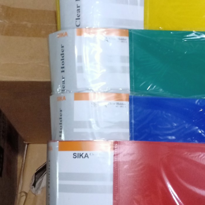 

clear holder pocket 60 lbr Sika