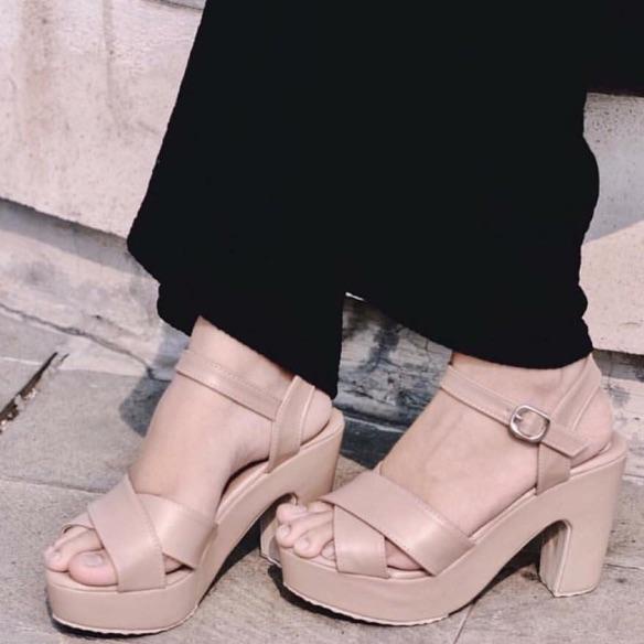 Koleksi Terbaru.. LANEIGE DRANATHA HEELS WANITA