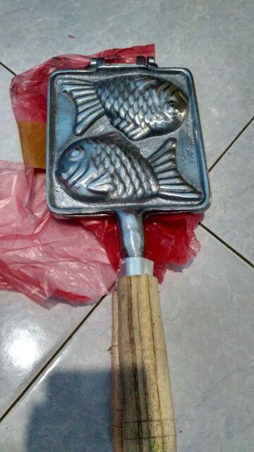 Cetakan Kue Waffle Motif Ikan Taiyaki Bungeoppang Korean Pan