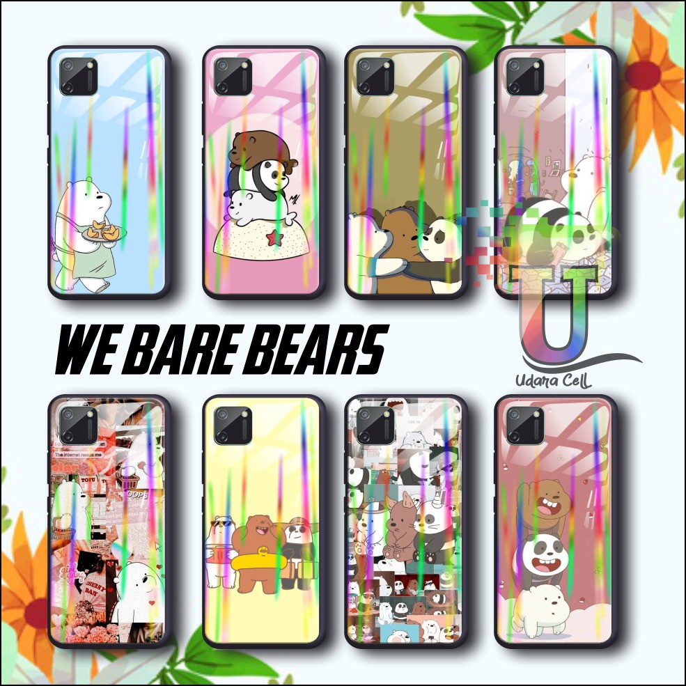 UC1010 Case softcase gambar WE BARE BEARS back case glass aurora xiaomi redmi 4a 5a 6 6a 7 7a 8 8a