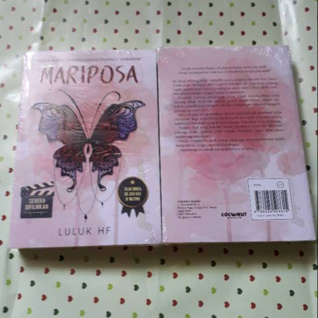 Novel Mariposa By Luluk Hf Shopee Indonesia