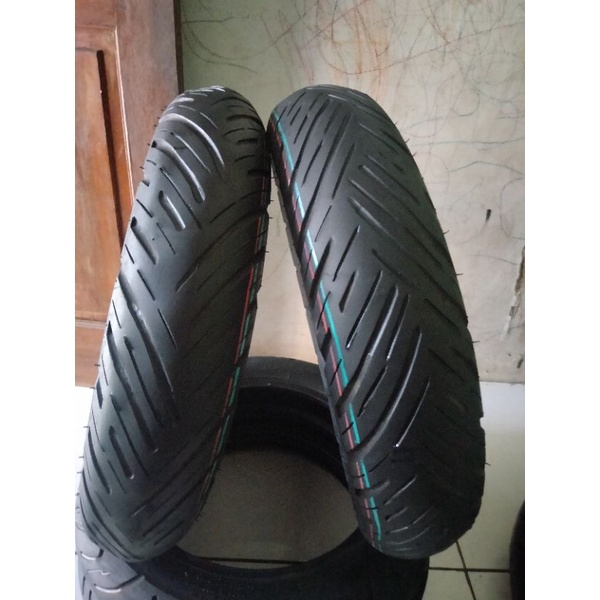 sepasang ban scoopy new r12 tubles depan belakang