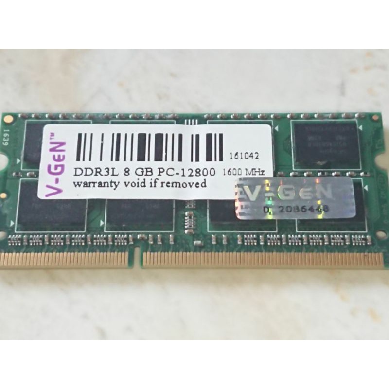 VGen DDR3L 8Gb Normal (pesanan)
