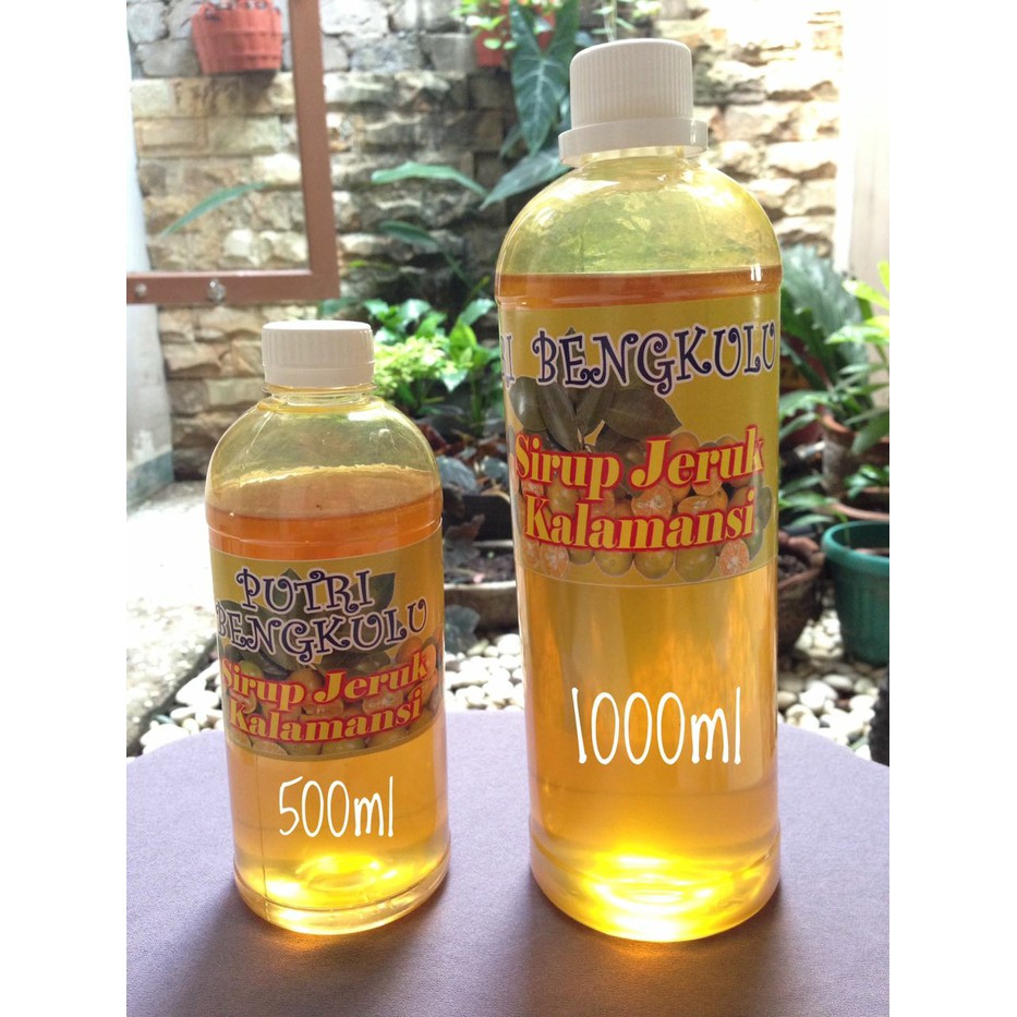 

500Ml Ready Stock Kalamansi Jeruk Bengkulu Original Putri Bengkulu Sirup Seger