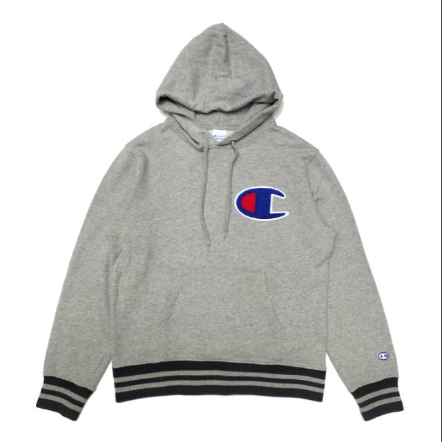 champion striped hoodie