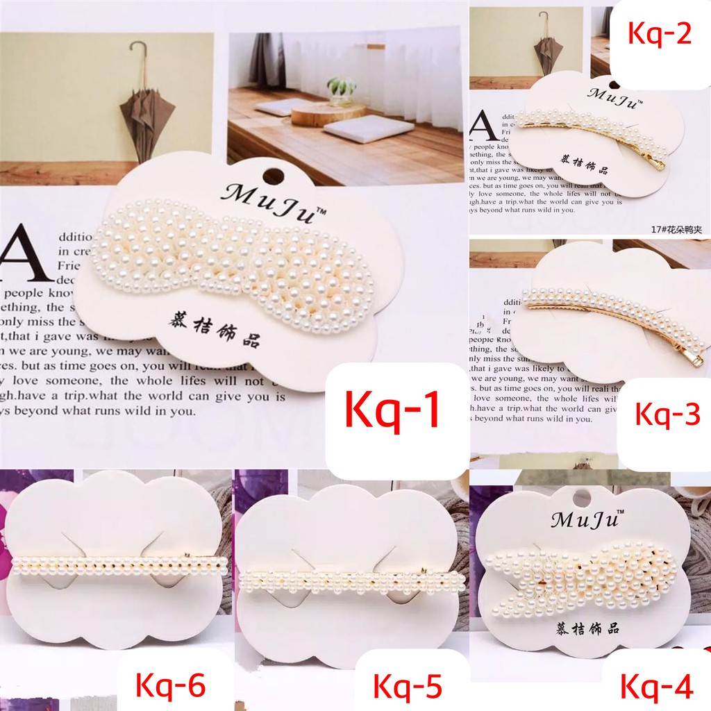 Jepit Rambut Korea Part 135 / Jepitan Korea  /   Hairpin Pearl / Korean Style / Jepit Rambut Mutiara