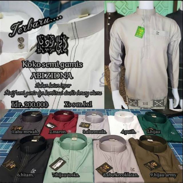 Koko semi gamis abi zidna