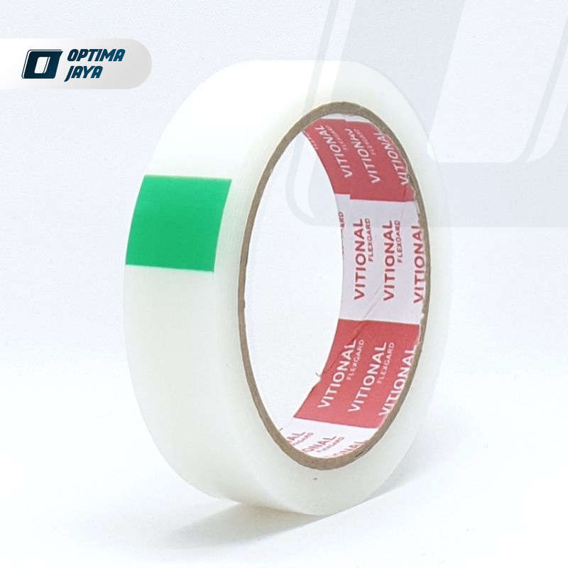

Lakban OPP 24mm 1" Bening 70 Yard (Hijau) / Solasi / Isolasi