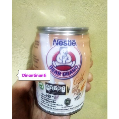 

BEAR BRAND Gold, Susu Steril, 140 ml