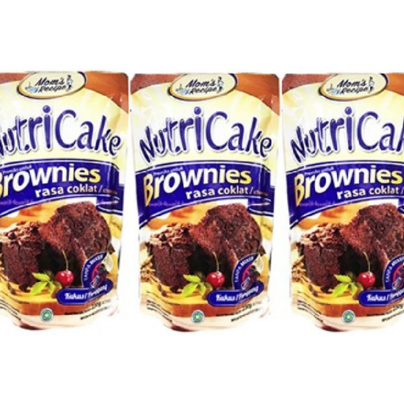 

Nutricake Brownies Cokelat 230gr