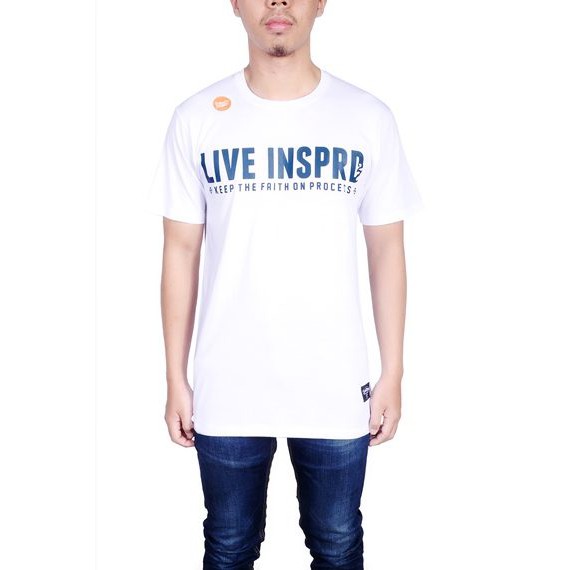

Inspired27 Tshirt - Live White 6/17