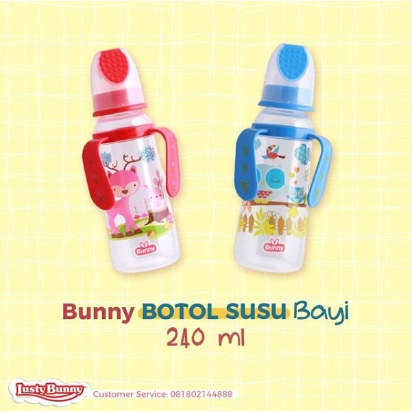 LustyBunny Botol Susu PP 240ml BPA Free