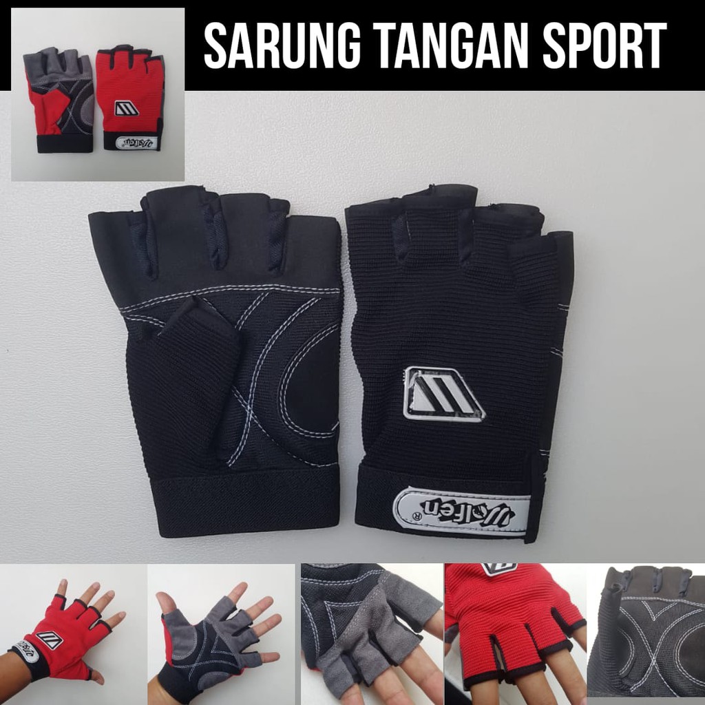 Sarung Tangan Sport Keren / Sarung Tangan Sepeda dan Motor / Sarung Tangan Olahraga