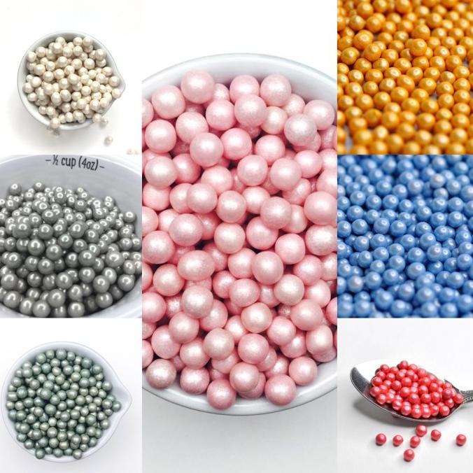 

Big Sale Pearls mutiara hiasan kue edible kemasan 50g - WHITE Cuci Gudang Awal Tahun