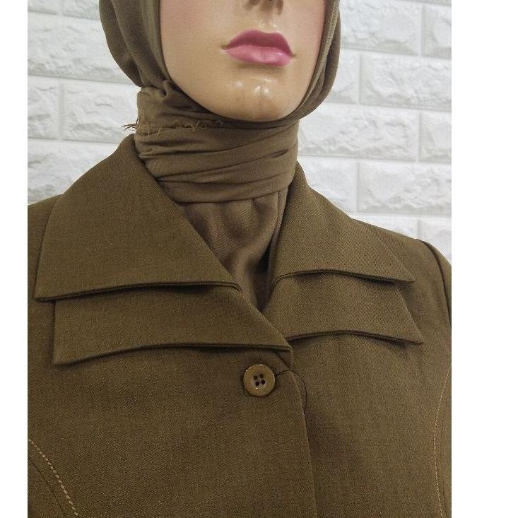 Dijamin Miring harga.. [COD] Baju Wanita Dinas PNS Pemda Krah Susun Seragam Pemda Jas Guru Seragam P