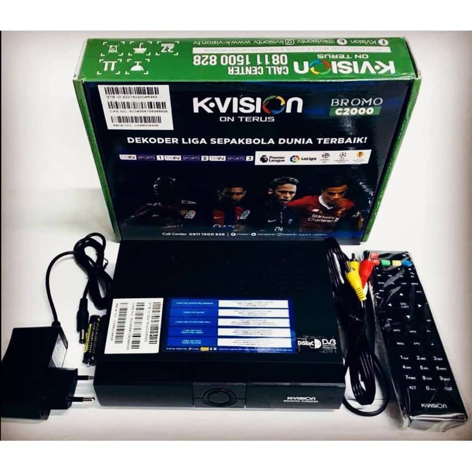 Receiver Kvision C2000 NEW VERSI Bisa On Di C Band Atau Ku Band