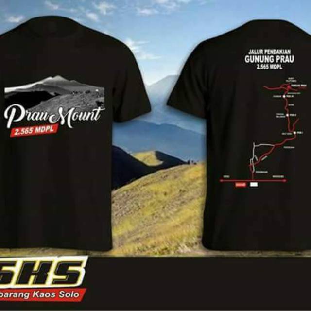 Kaos Gunung Prau Mount