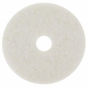 3M White Super Polish Pad 4100 20inch Floor Buffing Pad