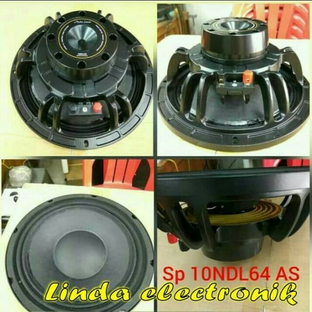 woofer Speaker Audio Seven 10 ndl64 ORYGINAL