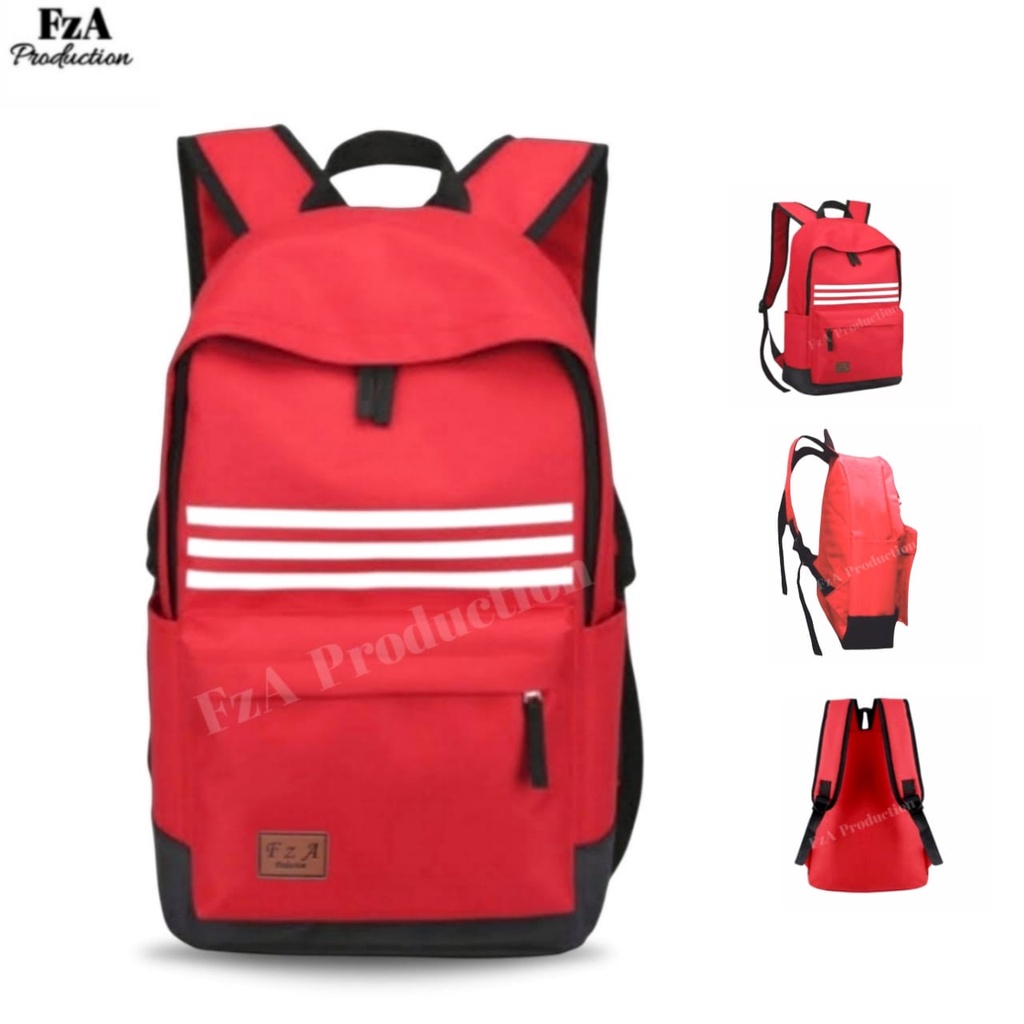 FzA Official - Tas Ransel Punggung Distro Casual Pria Wanita / Tas Ransel Laptop Backpack Original - RDLN