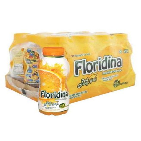 

Floridina Florida Orange Minuman Botol 350ml 1 Pak Isi 12 Pcs