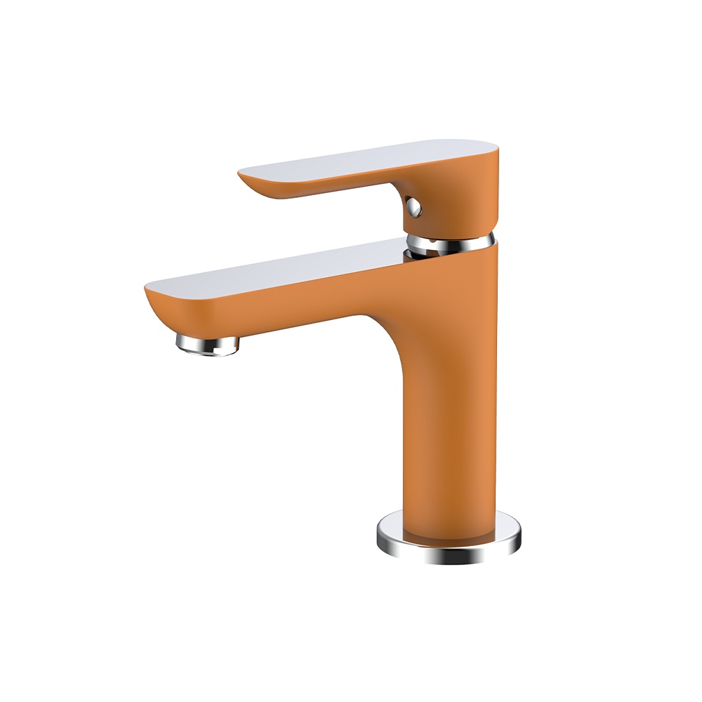 Kran Single Lever Basin Orange Merk FRAP Type IF1202-5 ukuran 1/2 inch