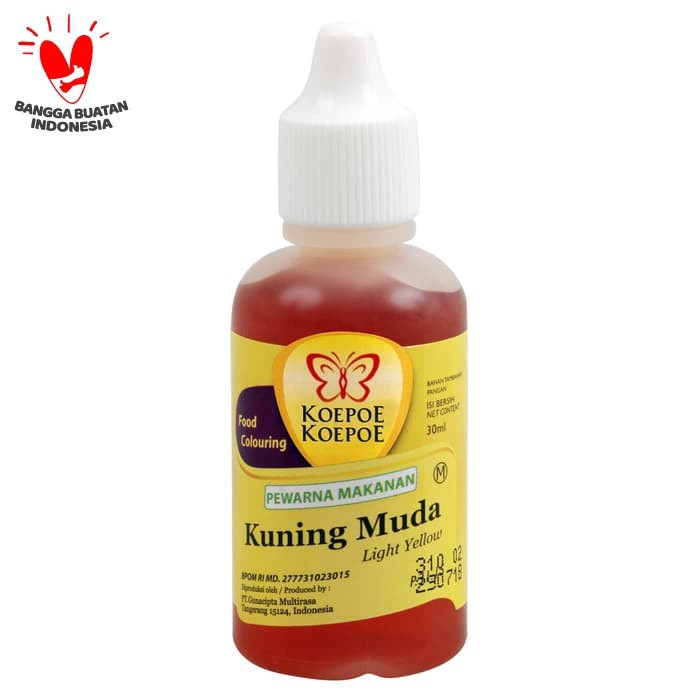 

PEWARNA KUNING MUDA (30ml)