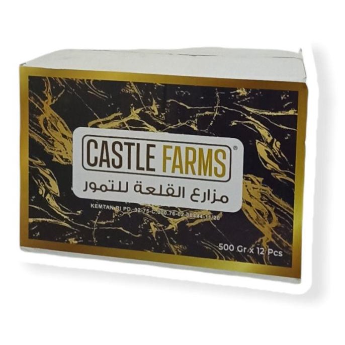 

1 KARTON - KURMA AJWA MEDINA PREMIUM 500GRM - 1 KARTON ISI 12 DH654636E