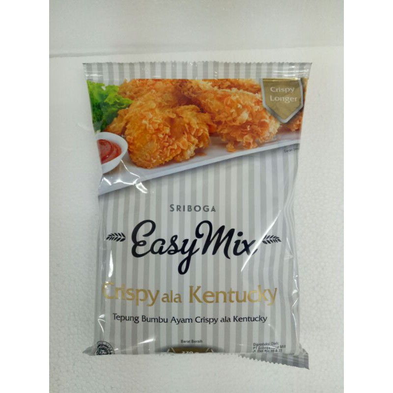 

Sriboga Easymix Crispy Ala Kentucky / Ayam Goreng Kentucky 220gr