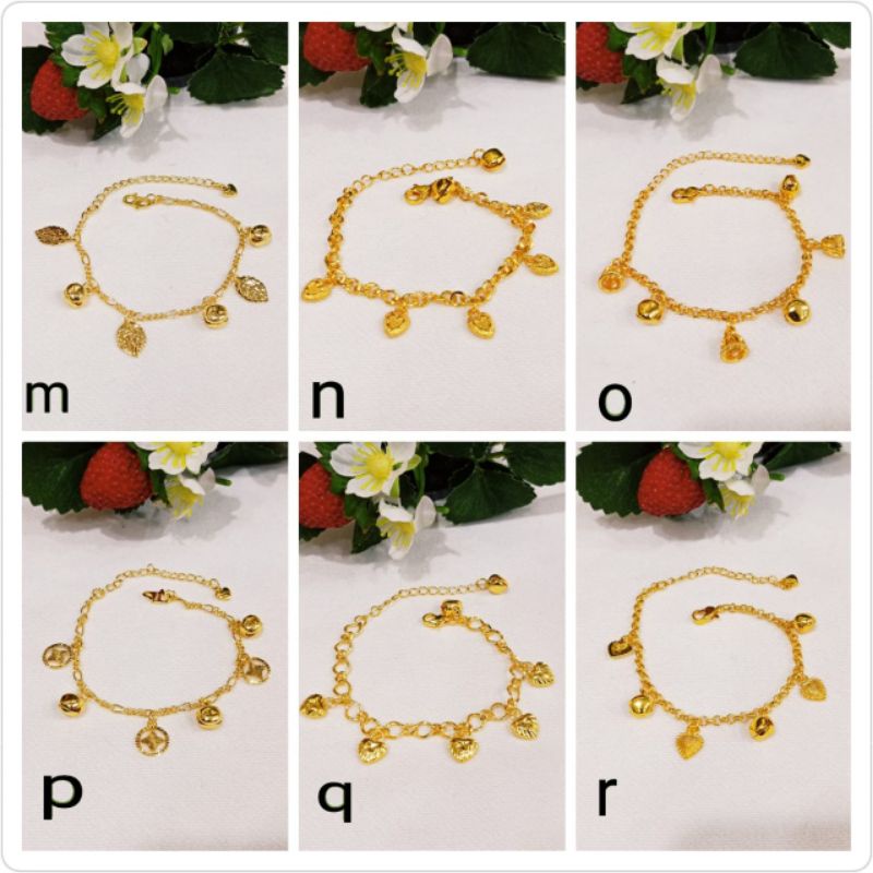 Xuping Gelang Tangan Rantai Terlaris HJK77