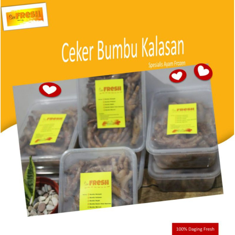 

Ceker Bumbu Kalasan
