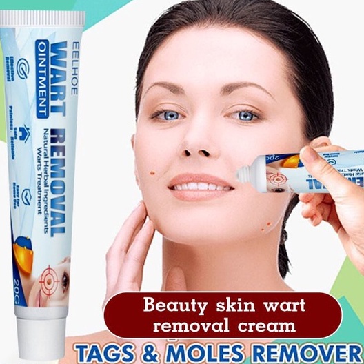 EELHOE Skin Tag Remover Menghilangkan Kutil Tahi Lalat Mata Ikan - Wart Remover Ointment 20g