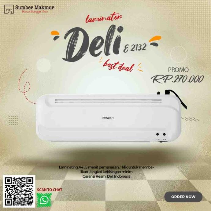 

Laminating Deli E2132 Laminator A4 .