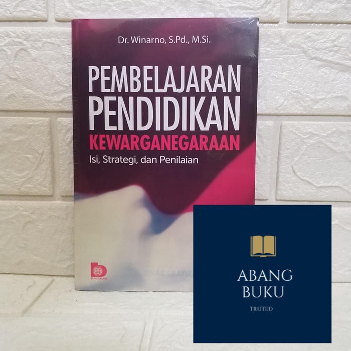 Jual Buku Pembelajaran Pendidikan Kewarganegaraan Isi Strategi