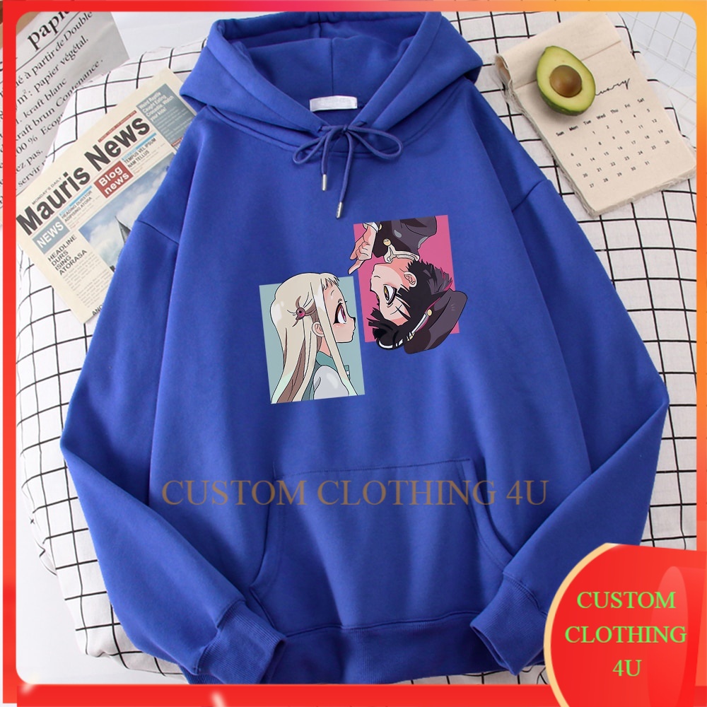 Jacket Hoodie Jibaku Shounen Hanako Kun Anime Manga Demon Slayer Kimetsu no yaiba Hodie Estetik Japa