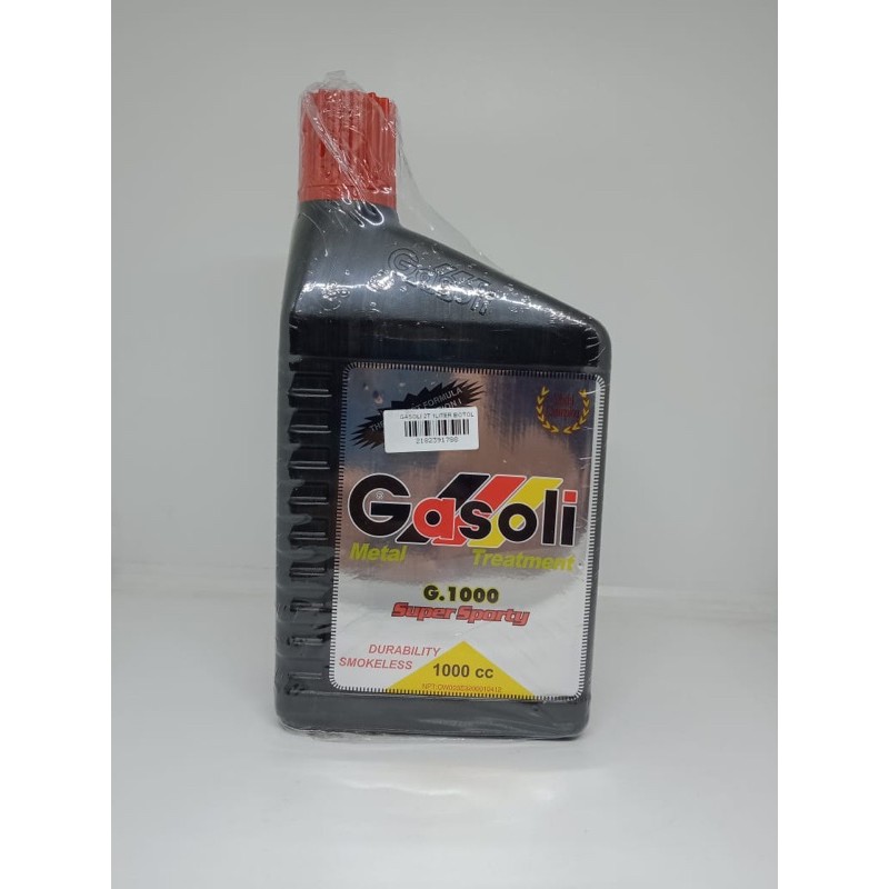 Jual Gasoli Super Sporty G1000 Smokeless 2T, Oli Samping Motor 1 Liter ...