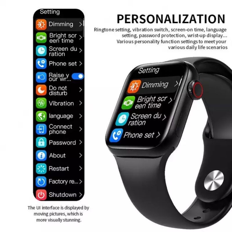 IWO HW16 HW18 HW22PRO HW 7MAX &amp; INFINITY12 SMARTWATCH BLUETOOTH CALL 40/44/45MM