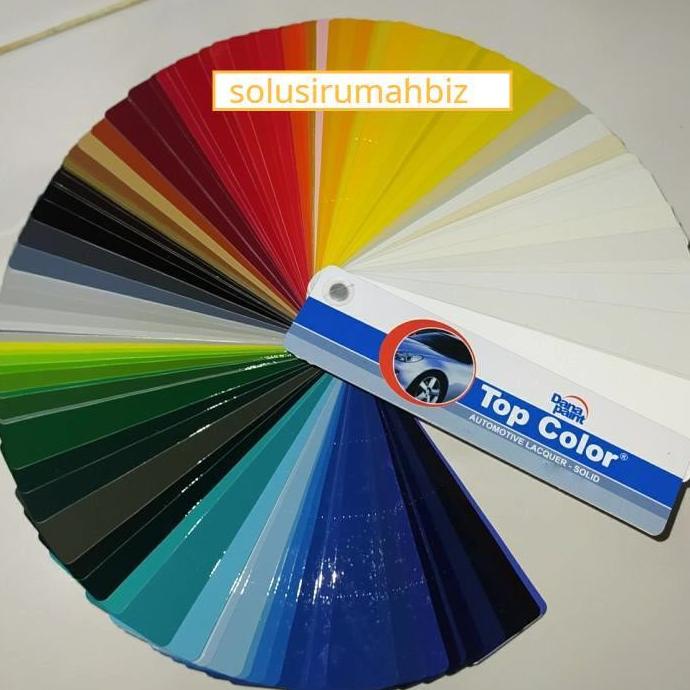 

kartu warna cat otomotif top color solid color card colour