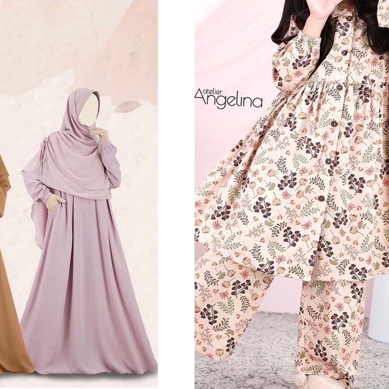 SABRINA DRESS PINK BLISH - LITTLE ZAHRA KAMIA by atelier angelina
