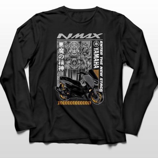 Kaos Yamaha NMAX Lengan Panjang S - Big Size 401