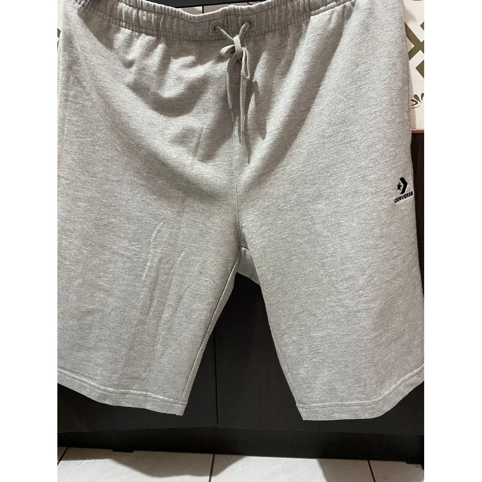 celana pendek/ olahraga converse abu-abu S [ORIGINAL]