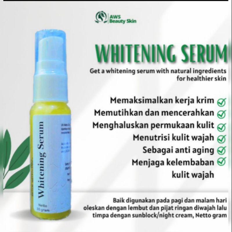 WHITENING SERUM aws beauty skin