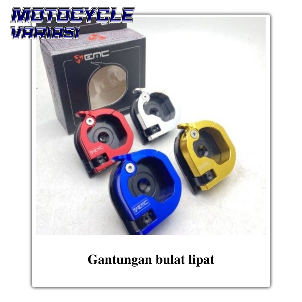 Gantungan nmax aerox lexi vario mio beat model bulat lipat