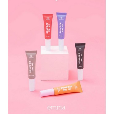 EMINA SQUEEZE SERIES (MASCARA, LIP GLASS, LIP MATTE, CONCEALER, BROWCARA)